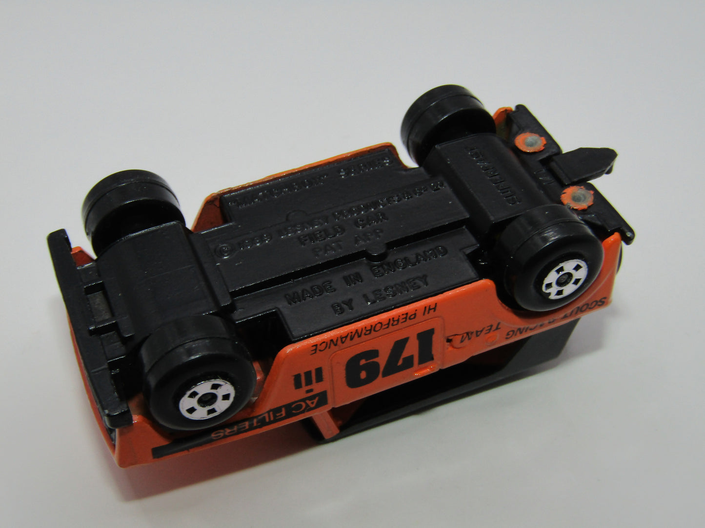 Matchbox Superfast 18A Field Car Scout Racing 5 SPOKE Wheels