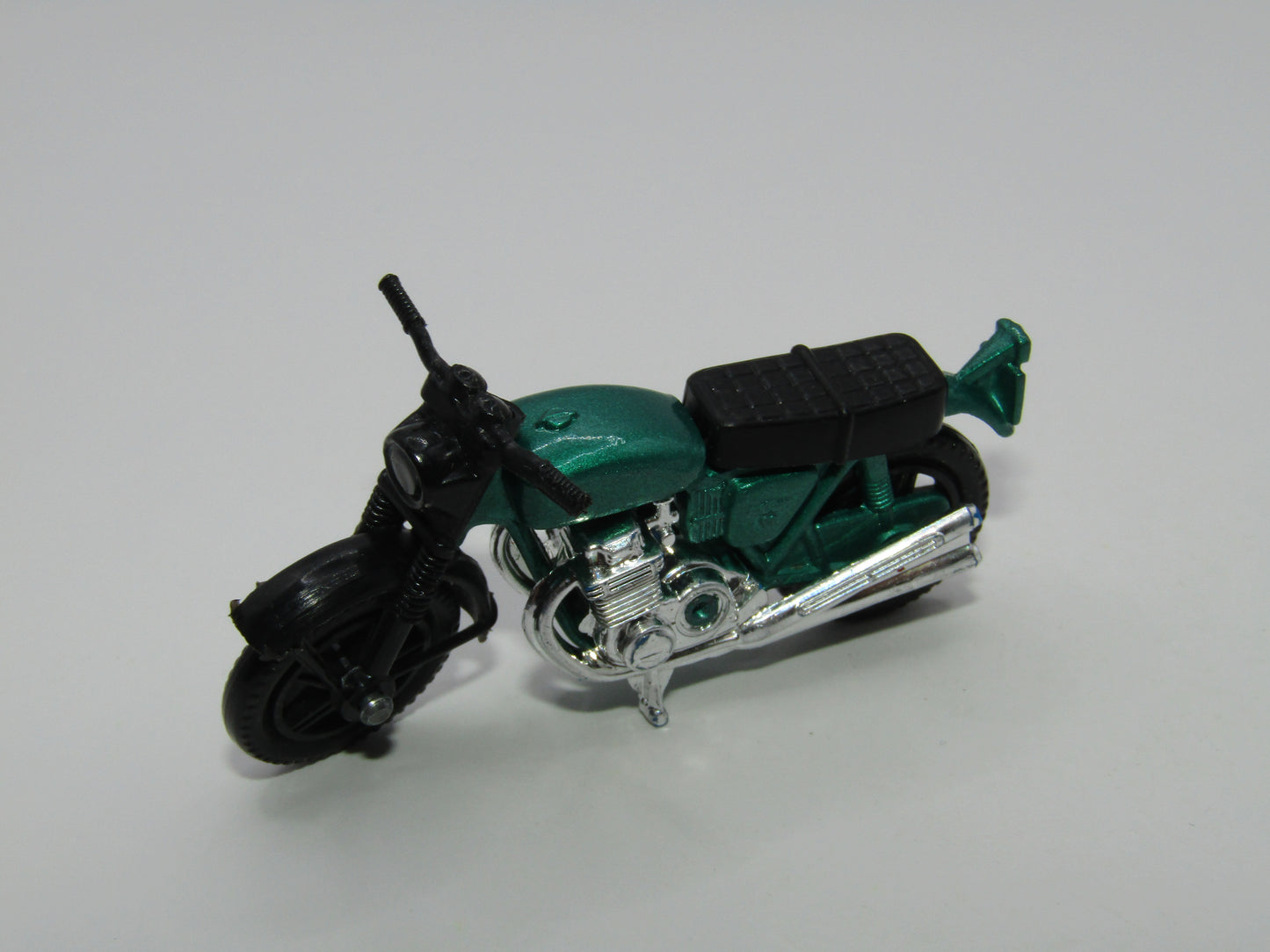 Matchbox Superfast 18B Hondarora Motorcycle Metallic Green