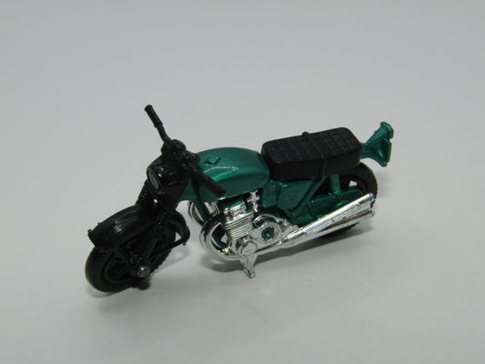 Matchbox Superfast 18B Hondarora Motorcycle Metallic Green