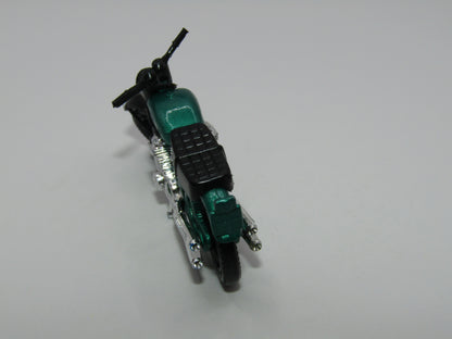 Matchbox Superfast 18B Hondarora Motorcycle Metallic Green