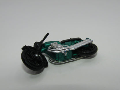 Matchbox Superfast 18B Hondarora Motorcycle Metallic Green