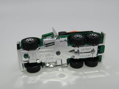 Matchbox Superfast 19D Peterbilt Cement Truck Yellow & White Tampo