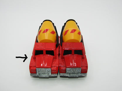 Matchbox Superfast 19C Cement Truck LIGHT Red, Yellow Barrell
