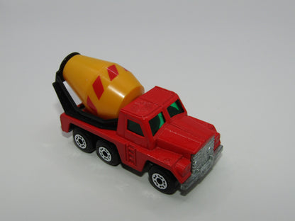 Matchbox Superfast 19C Cement Truck LIGHT Red, Yellow Barrell