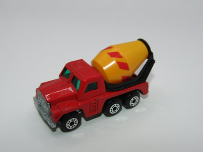 Matchbox Superfast 19C Cement Truck DARK Red, Yellow Barrell