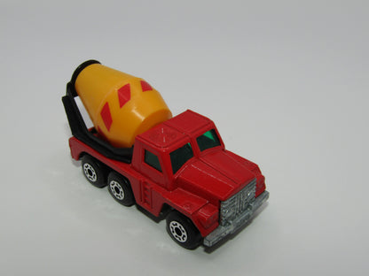 Matchbox Superfast 19C Cement Truck DARK Red, Yellow Barrell