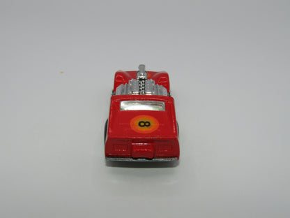 Matchbox Superfast 19B Road Dragster Light Red Horizontal Labels