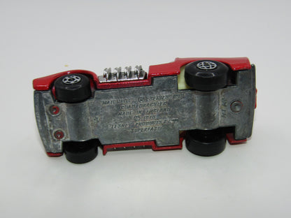 Matchbox Superfast 19B Road Dragster Dark Red  FACTORY ERROR to rear
