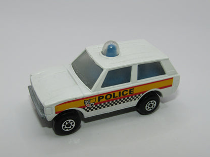 Matchbox Superfast 20B Police Patrol Checker Label UNPAINTED Base