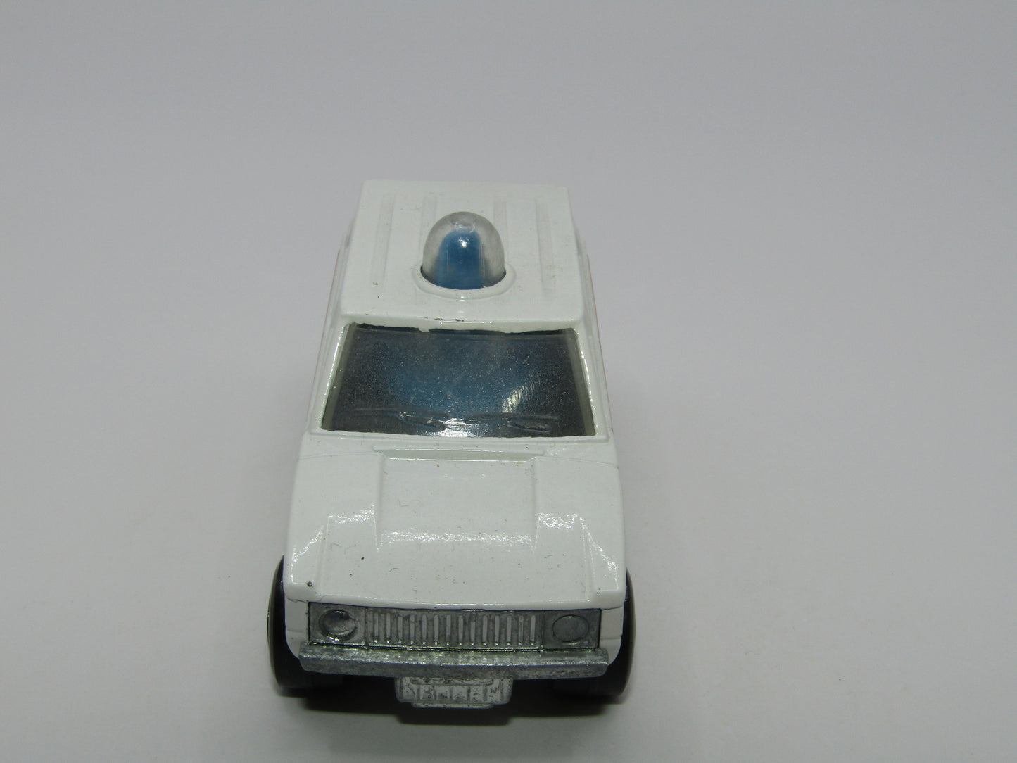 Matchbox Superfast 20B Police Patrol Checker Label UNPAINTED Base