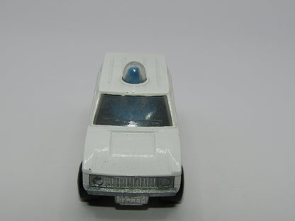 Matchbox Superfast 20B Police Patrol Checker Label UNPAINTED Base