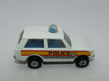 Matchbox Superfast 20B Police Patrol Checker Label UNPAINTED Base
