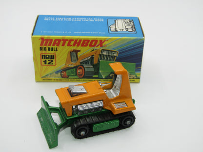 Matchbox Superfast No 12C Big Bull BLACK ROLLERS