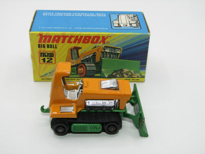 Matchbox Superfast No 12C Big Bull BLACK ROLLERS