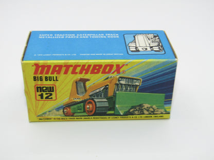 Matchbox Superfast No 12C Big Bull BLACK ROLLERS