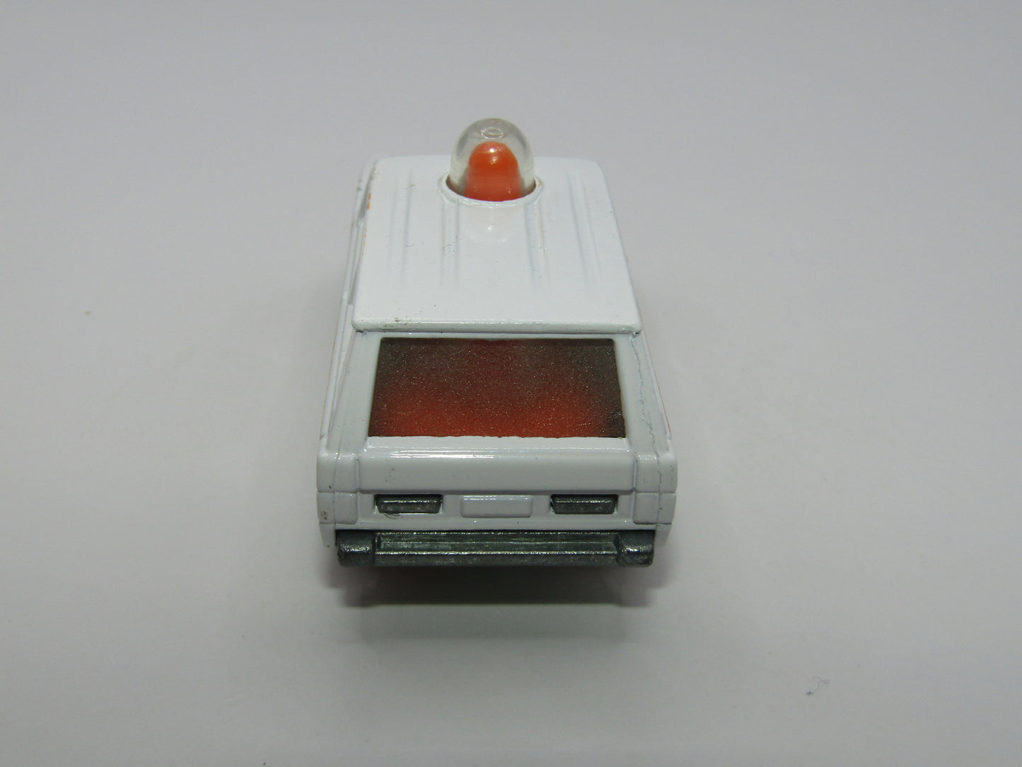 Matchbox Superfast 20B Police Patrol Thin Police BLACK Wheels Hubs