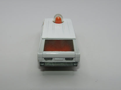 Matchbox Superfast 20B Police Patrol Thin Police BLACK Wheels Hubs