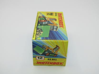 Matchbox Superfast No 12C Big Bull BLACK ROLLERS