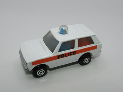 Matchbox Superfast 20B Police Patrol Blue Dome Orange Spinner