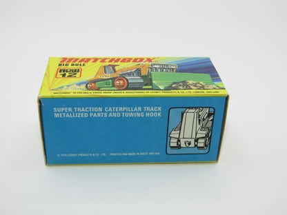 Matchbox Superfast No 12C Big Bull BLACK ROLLERS