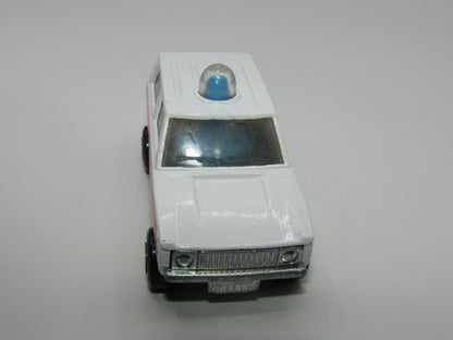 Matchbox Superfast 20B Police Patrol Blue Dome Orange Spinner