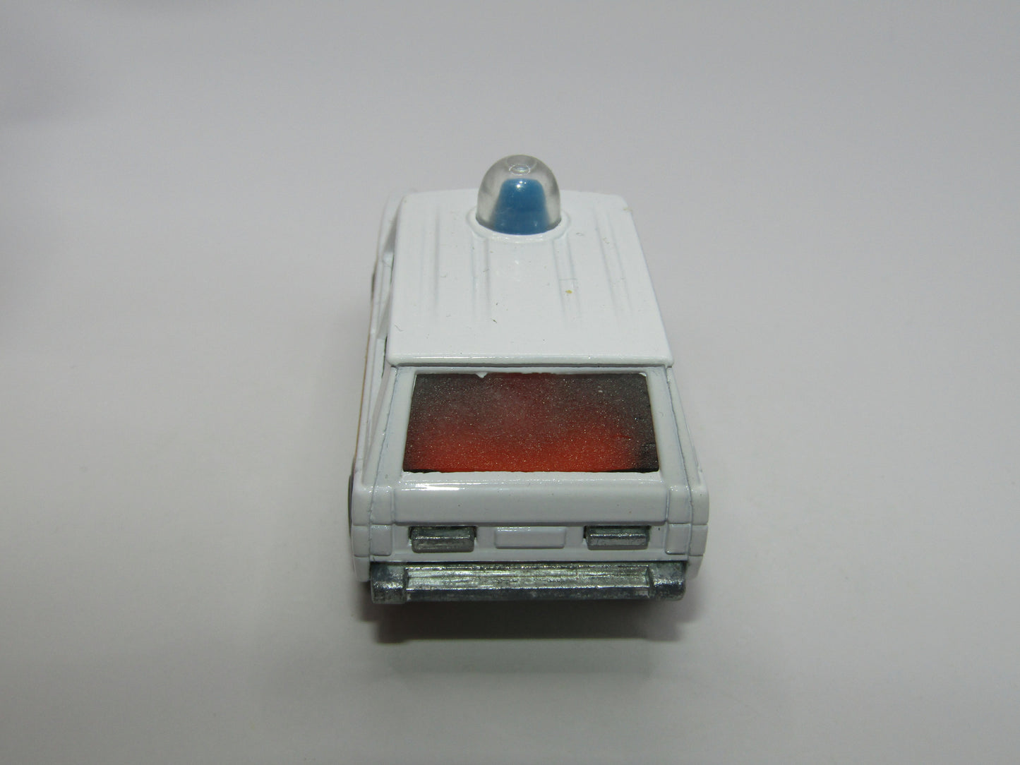Matchbox Superfast 20B Police Patrol Blue Dome Orange Spinner