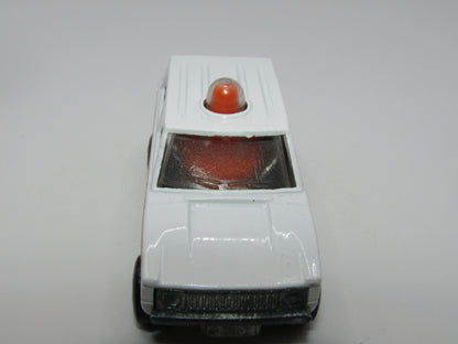 Matchbox Superfast 20B Police Patrol Thin Police Clear Windows