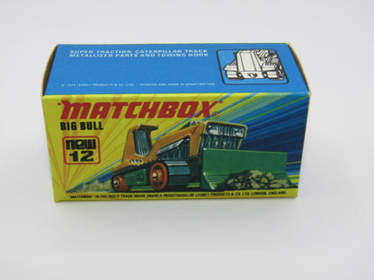 Matchbox Superfast No 12C Big Bull YELLOW ROLLERS