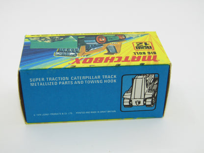 Matchbox Superfast No 12C Big Bull YELLOW ROLLERS