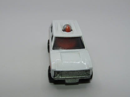 Matchbox Superfast 20B Police Patrol SMOKE Windows Police AT FRONT