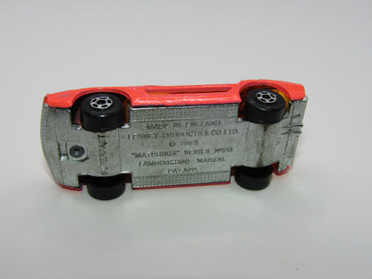 Matchbox Superfast 20A Lamborghini Marzal Salmon Pink Wide Wheels