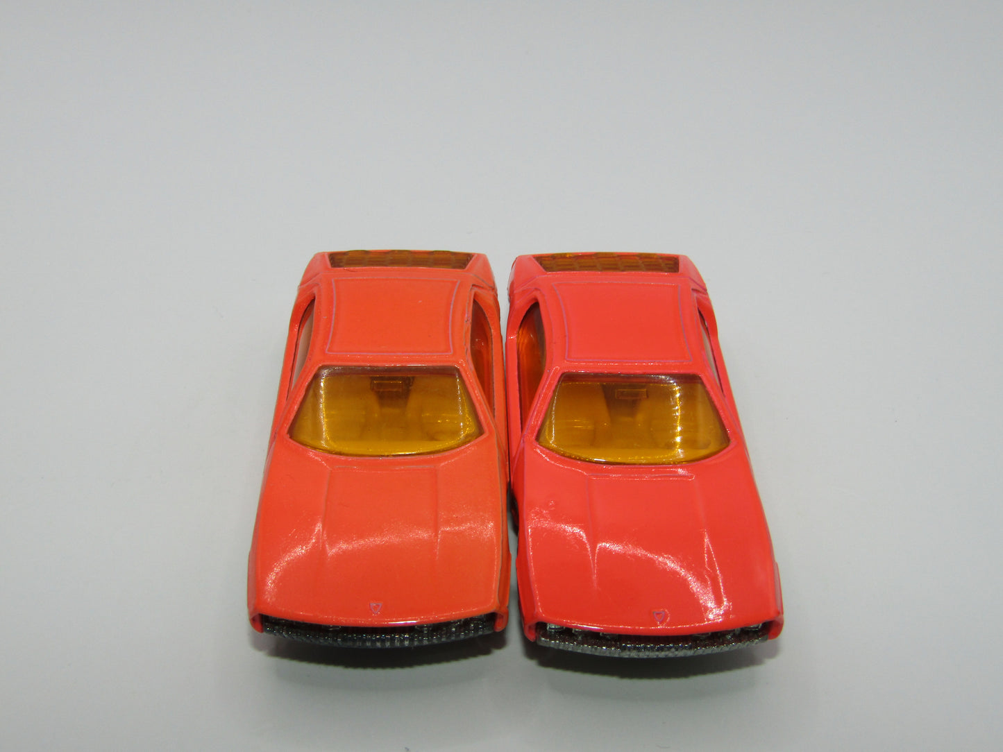 Matchbox Superfast 20A Lamborghini Marzal ORANGE Salmon Pink Wide Wheels