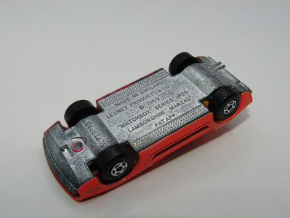 Matchbox Superfast 20A Lamborghini Marzal ORANGE Salmon Pink Wide Wheels