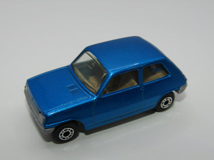 Matchbox Superfast 21C Renault 5TL Light Blue, Silver Base