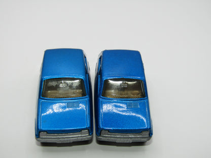 Matchbox Superfast 21C Renault 5TL Light Blue, Silver Base