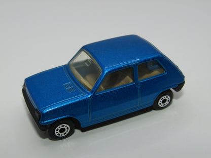 Matchbox Superfast 21C Renault 5TL Light Blue BLACK Base