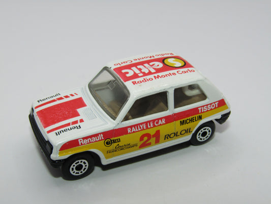 Matchbox Superfast 21C Renault 5TL Rallye Le Car Gloss Black Base