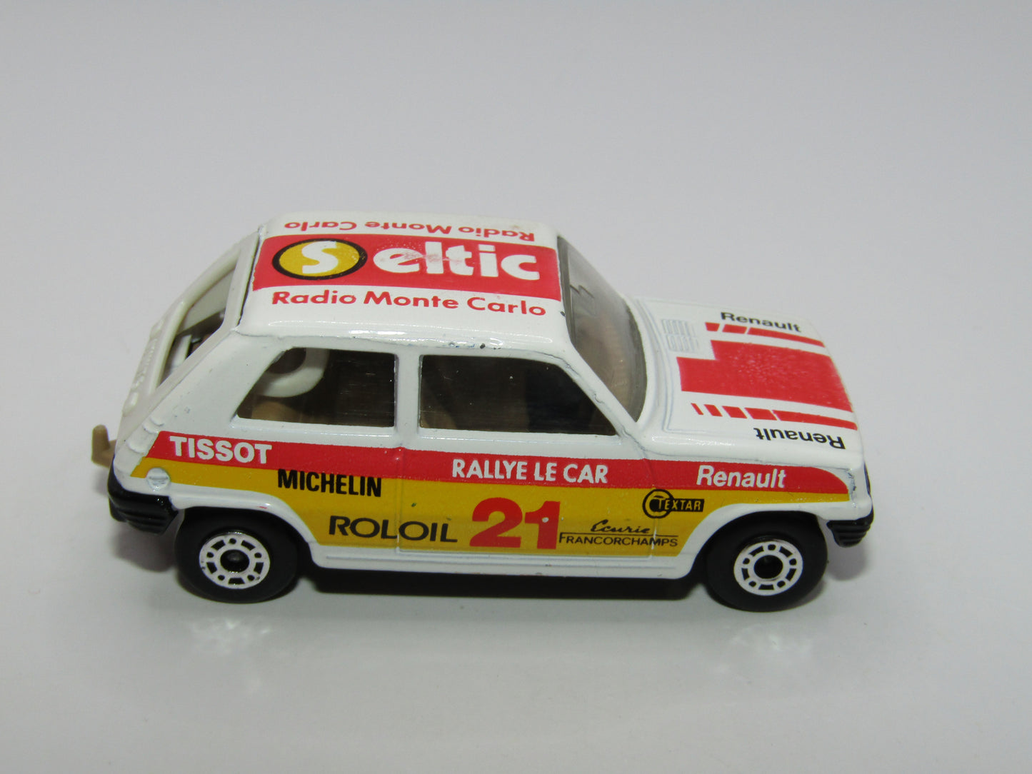 Matchbox Superfast 21C Renault 5TL Rallye Le Car Gloss Black Base