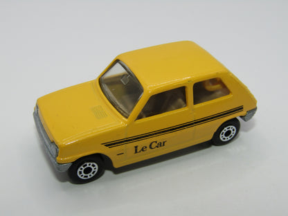 Matchbox Superfast 21C Renault 5TL Le Car Yellow, Silver Base