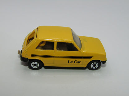 Matchbox Superfast 21C Renault 5TL Le Car Yellow, Black Base