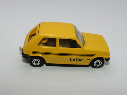 Matchbox Superfast 21C Renault 5TL Le Car BEIGE Interior GREY Base