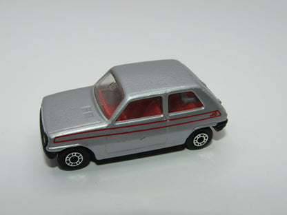 Matchbox Superfast 21C Renault 5TL Silver A5 Tampo Satin Black Base