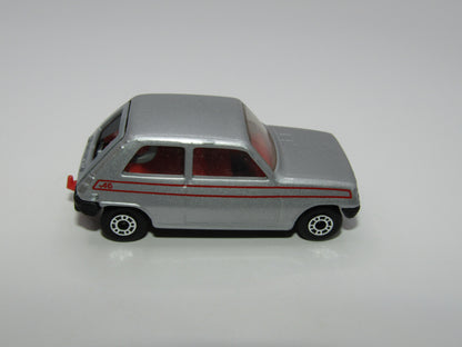Matchbox Superfast 21C Renault 5TL Silver A5 Tampo Satin Black Base