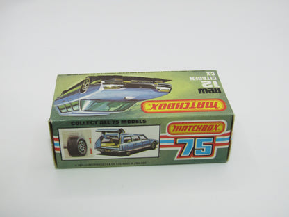 Matchbox Superfast No 12D Citroen CX DARK METALLIC BLUE,  BLACK Base