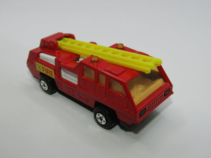 Matchbox Superfast 22C Blaze Buster WHITE Interior Gloss Black Base