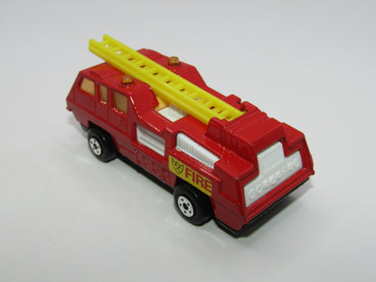 Matchbox Superfast 22C Blaze Buster WHITE Interior Gloss Black Base