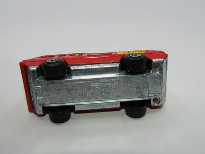 Matchbox Superfast 22C Blaze Buster WIDE SLOT 5 Spokes Chrome Interior