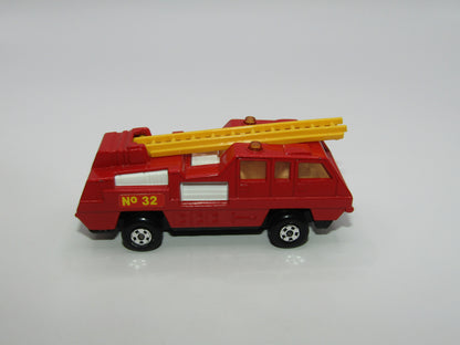 Matchbox Superfast 22C Blaze Buster Factory Error NO 32 ORANGE Ladder