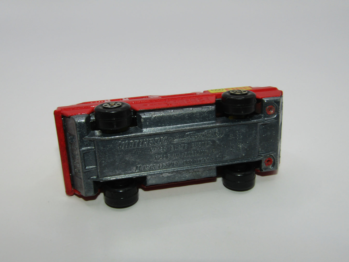 Matchbox Superfast 22C Blaze Buster Unpainted Base Yellow Ladder
