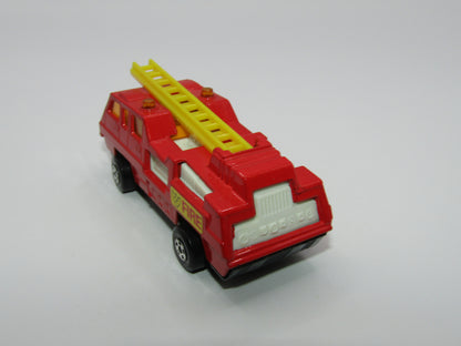 Matchbox Superfast 22C Blaze Buster White Interior Yellow Ladder
